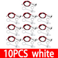 USB Type-C Female Connector: Waterproof with Snap-Lock Board-Mount Construction Zpaxo 10pcs white