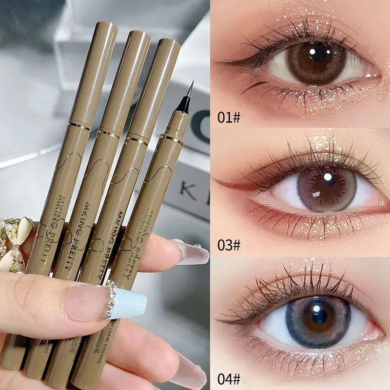 Waterproof Liquid Eyeliner Matte Long Lasting Quick Dry Ultra-thin