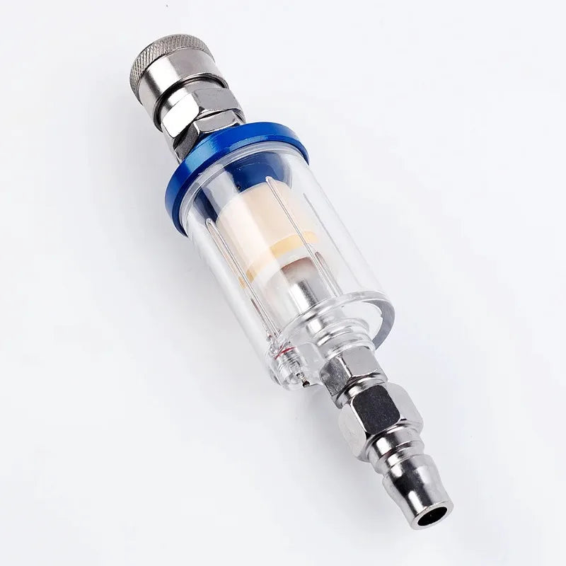 Air Oil Water Separator Filter 1/4" Thread – Moisture Trap Kit Air Compressor Filter Zpaxo
