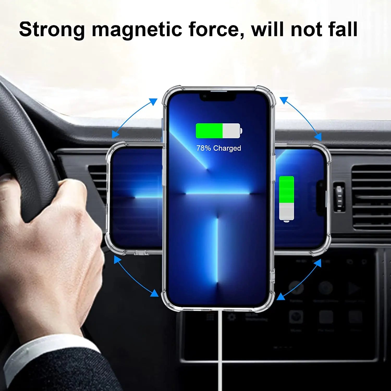 1- Magsafe Magnetic Metal Ring IPhone 14 13 Max Magnet Adsorption Zpaxo