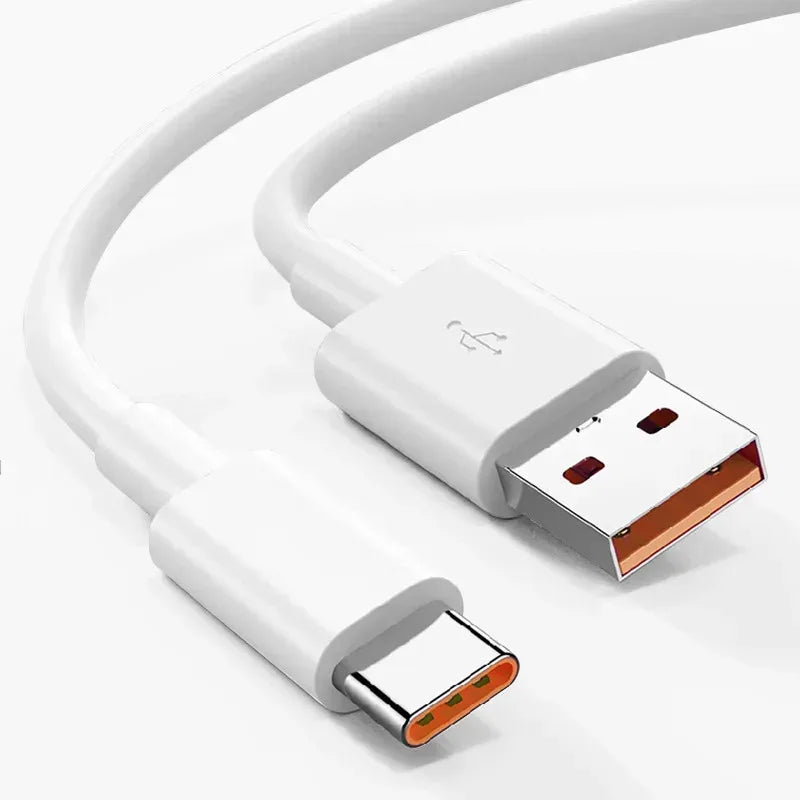 120W 10A USB-C Fast Charging Cable – 1–6 Pack | USB-A to Type-C