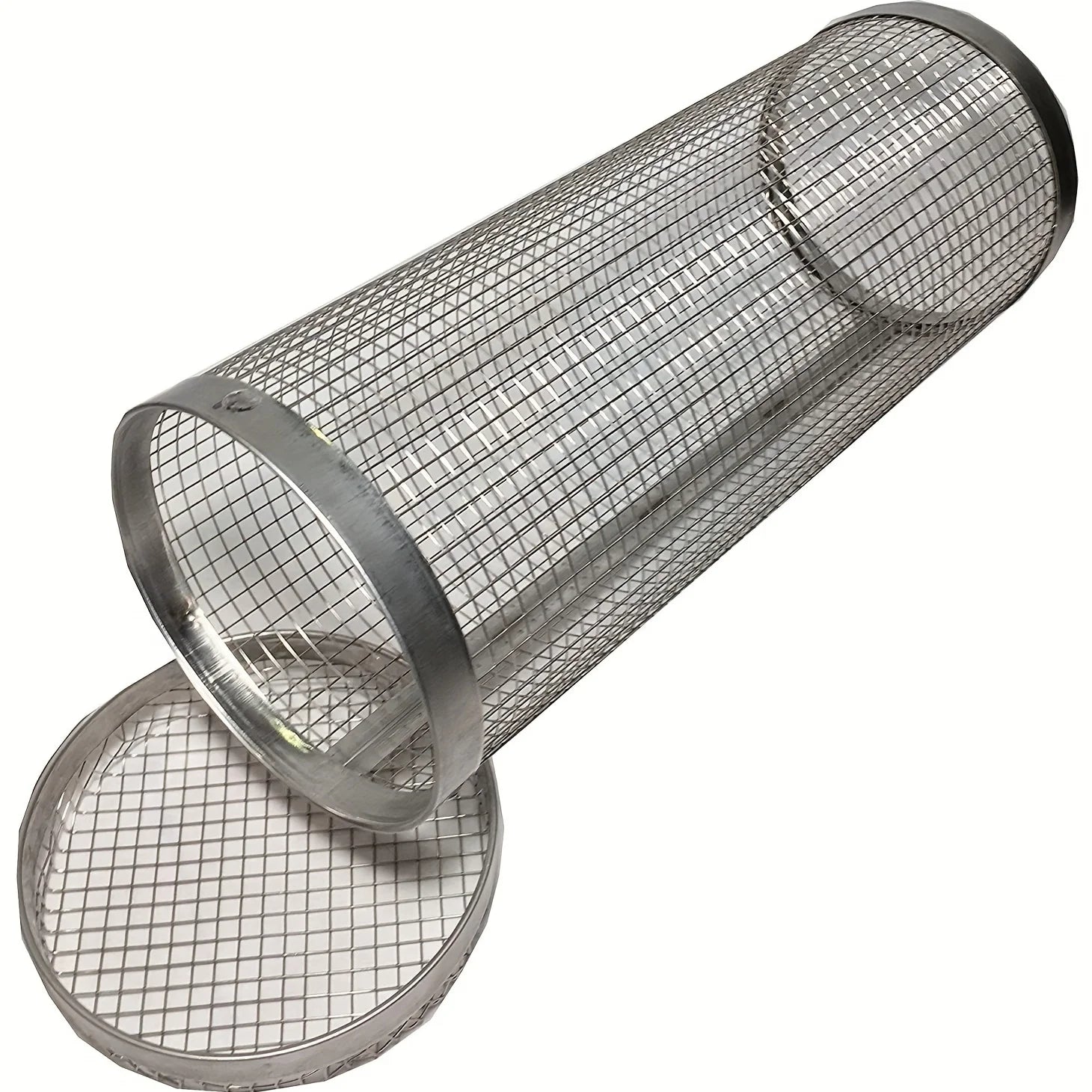 Stainless Steel Outdoor Portable Barbecue Cage Camping Picnic Grill Zpaxo 20 9cm