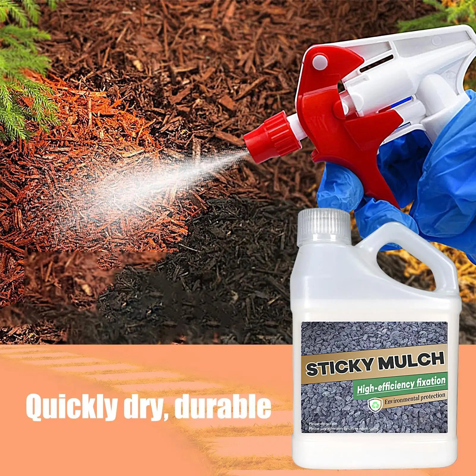 Quick Drying Landscape Adhesive Clear Waterproof Glue Rocks Sealer