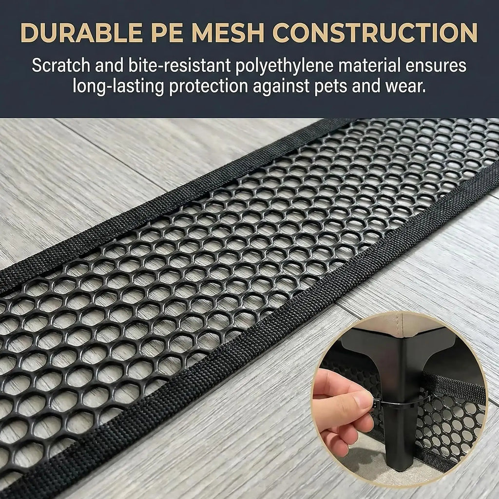 Under Sofa Blocker Cuttable Furniture Bottom Barrier Couch Kids Pets