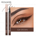 1PC Smudge-proof, Quick-drying, Smooth, Waterproof, Ultra-fine Tip, Brown Eyeliner, for Perfect and Bold Eye Makeup Zpaxo 02