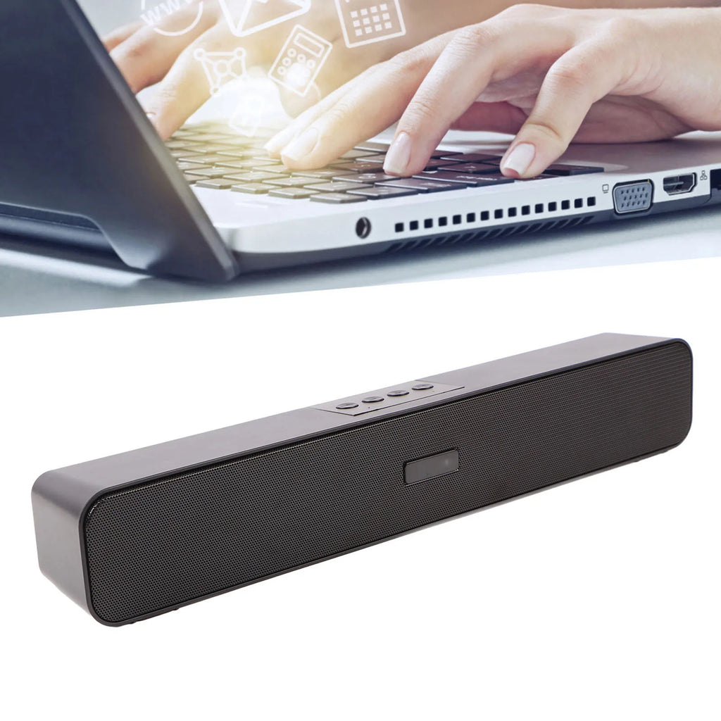 Bluetooth Soundbar Wireless 5 Playback Modes Noise Reduction Surround
