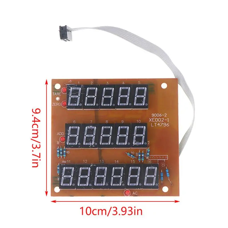 Electronic Scale Accessories Display Screen Circuit Board LED LCD Zpaxo A2