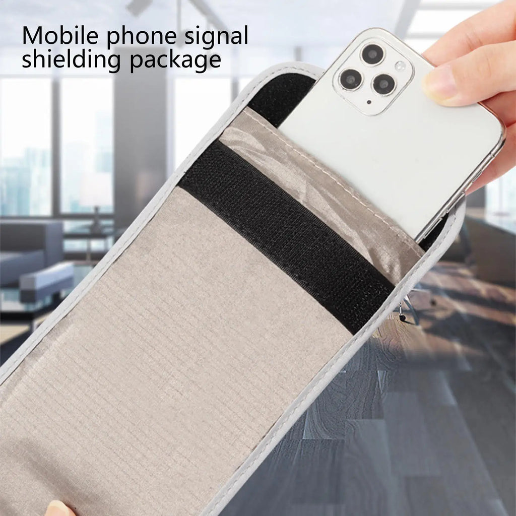 Mobile Phone RF Signal Blocker Anti-radiation Shield Case Bag Pouch
