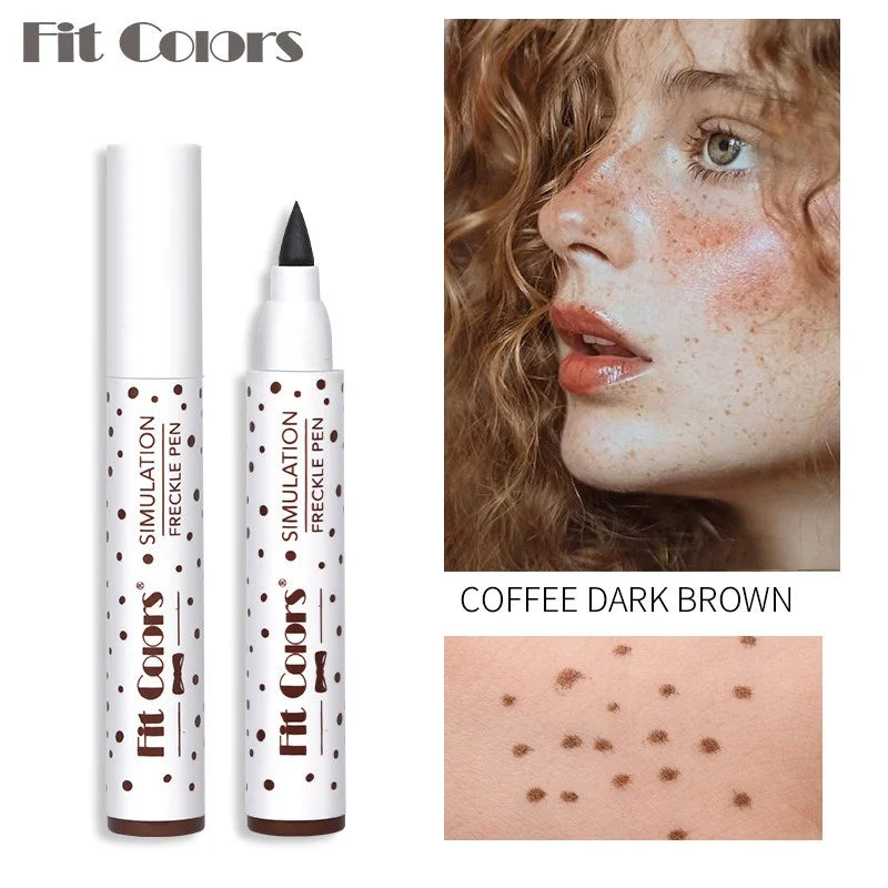 Freckles Pen Waterproof Natural Simulation Fake Spot Makeup Tool Lasting Waterproof Face Dot Spot Pen Eyeliner Durable Cosmetics Zpaxo 02