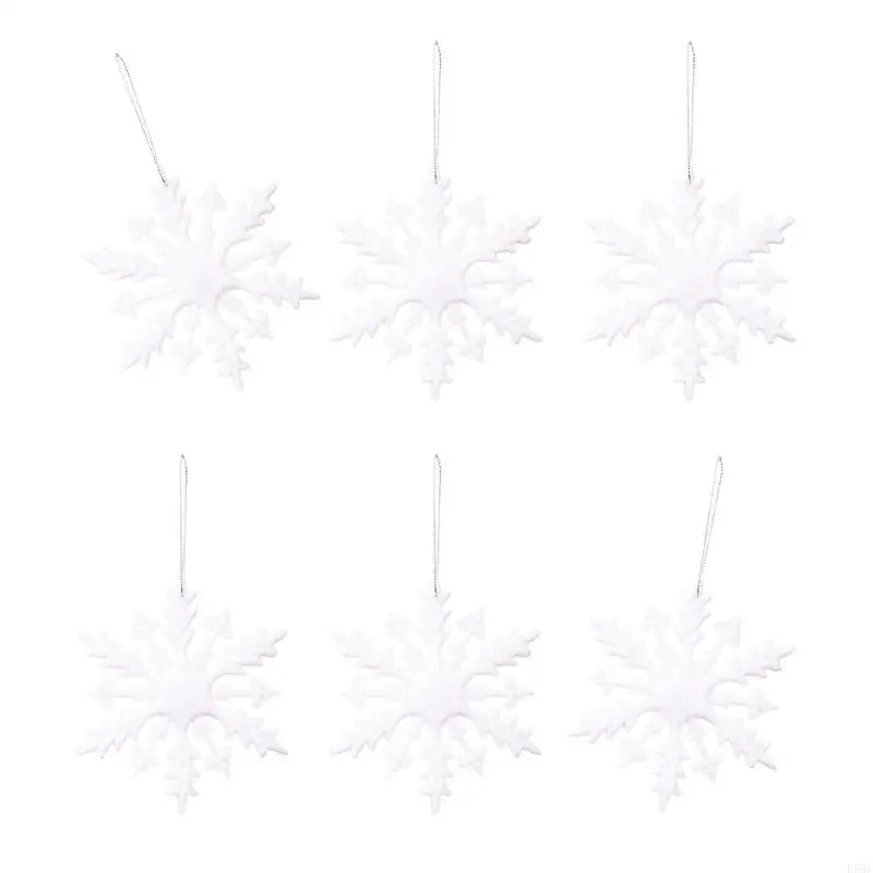 6 Dynamic Christmas Ornamentation Permanent PVC Suspended Decorations