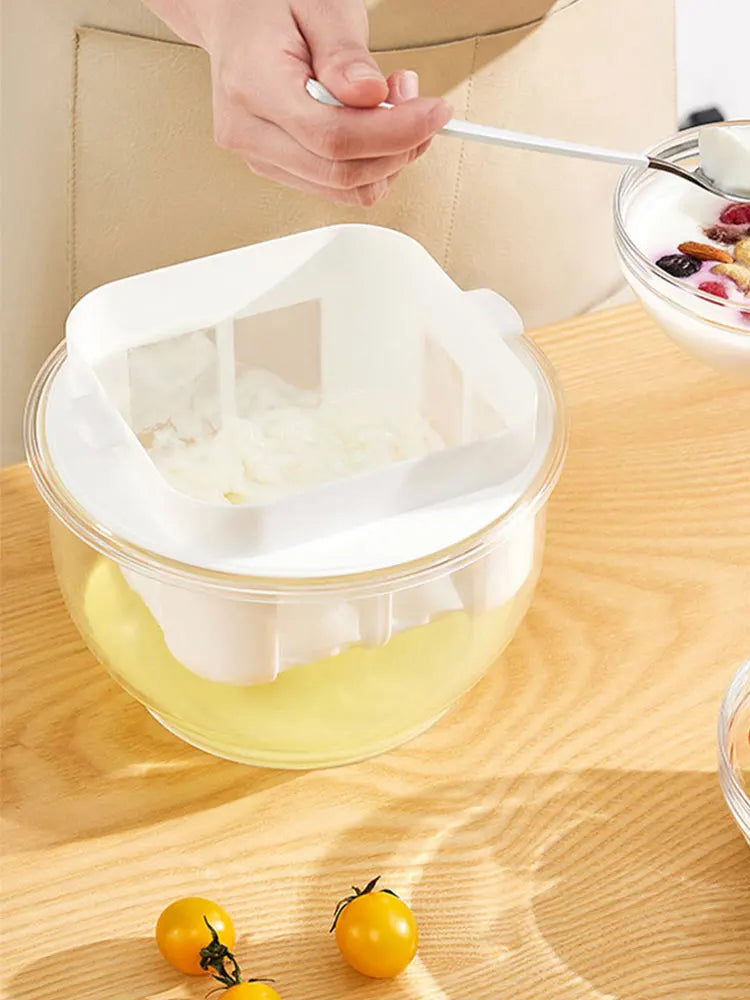 Yogurt Strainer Cheese Whey Separator Reusable Maker Machine