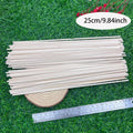 20pcs Wooden Craft Sticks – Fan, Wig & DIY Projects Wooden Craft Sticks Zpaxo 25cm