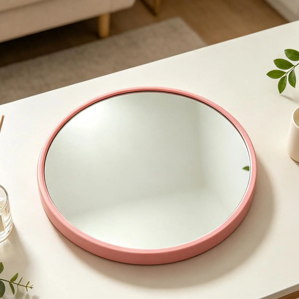 Mini Convex Travel Mirror – Wide-Angle Selfie Viewfinder 9.5cm Convex Travel Mirror Zpaxo