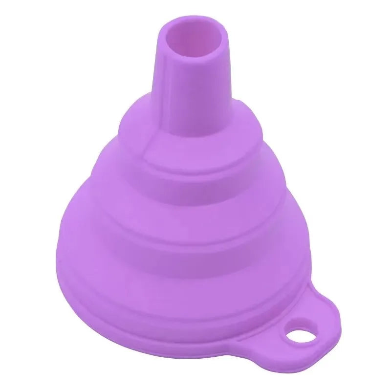 Collapsible Silicone Car Funnel – Universal Oil & Fluid Fill