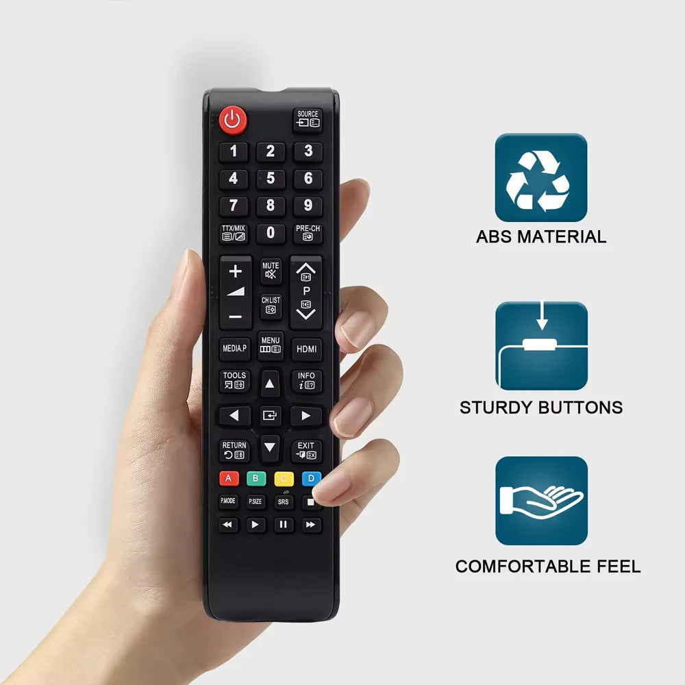Universal Remote for Samsung Smart TV – 4K QLED HDTV LED TV Remote Control Zpaxo