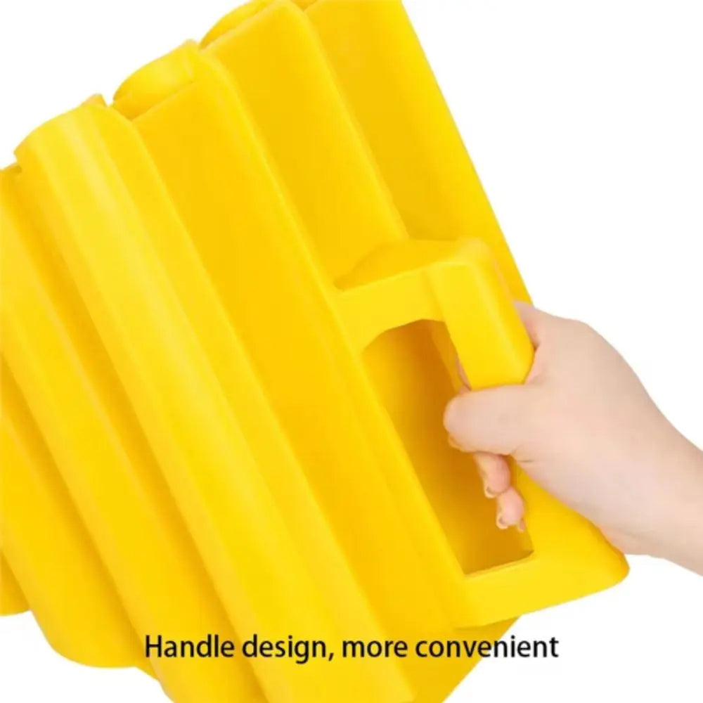 Slider Heavy Duty Wheel Chocks Lightweight Portable Stoppers Plastic Zpaxo
