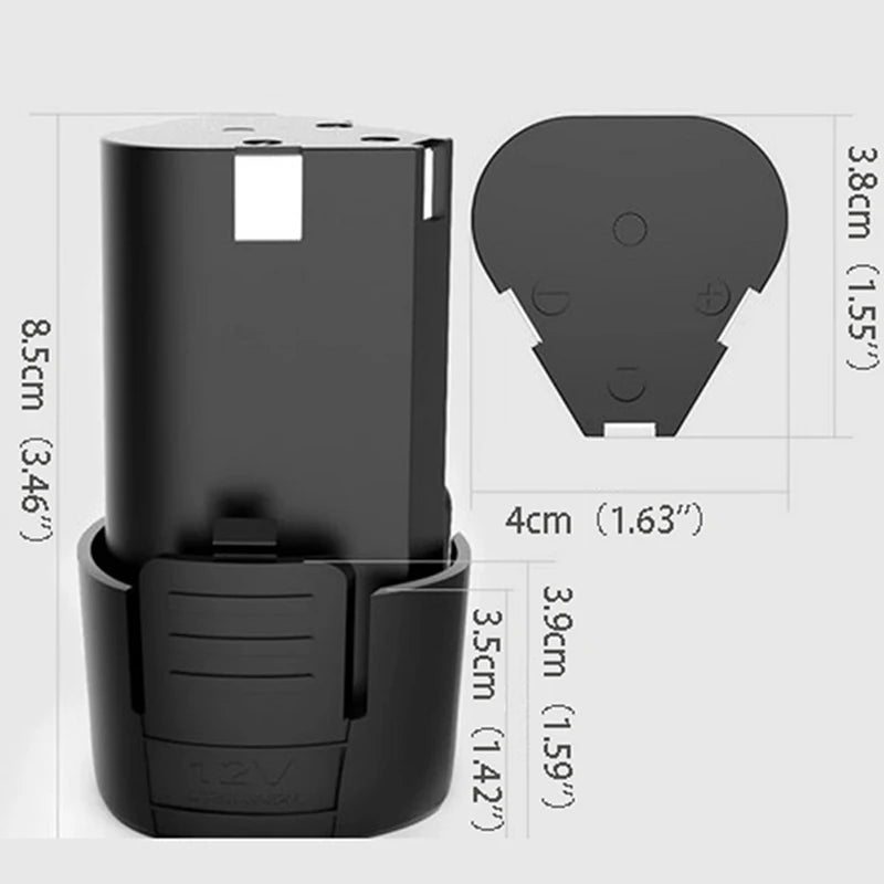 3S 10 8V 12V Screwdriver Drill Battery Case Box 18650 Hoder Brackets