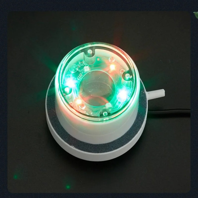 Aquarium LED Oxygen Pump Light – Color Changing Fish Tank Lamp Aquarium LED Lamp Zpaxo