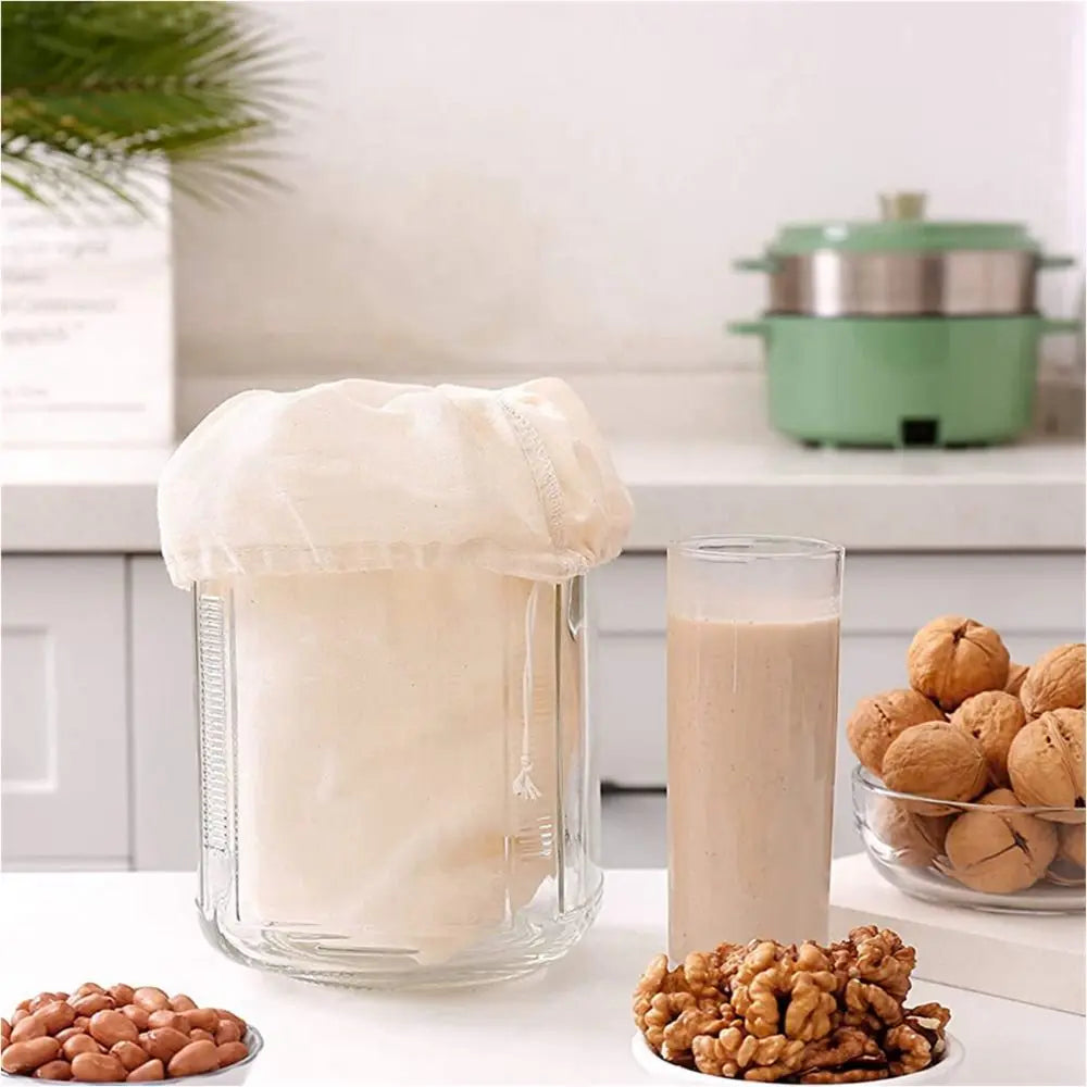 Reusable Cheese Cloth Cheesecloth Bags Straining Nut Milk Cold Brew