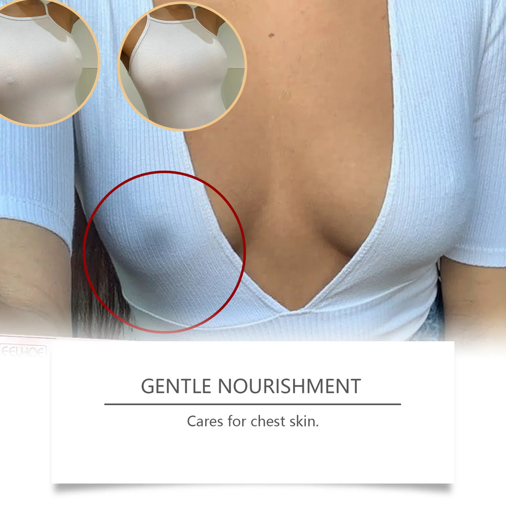 10 PcsNatural Breast Support Patch Skin Tightening Nourishing Care Daily Use for Enhanced Shape Breathable Hypoallergenic Fabric Zpaxo