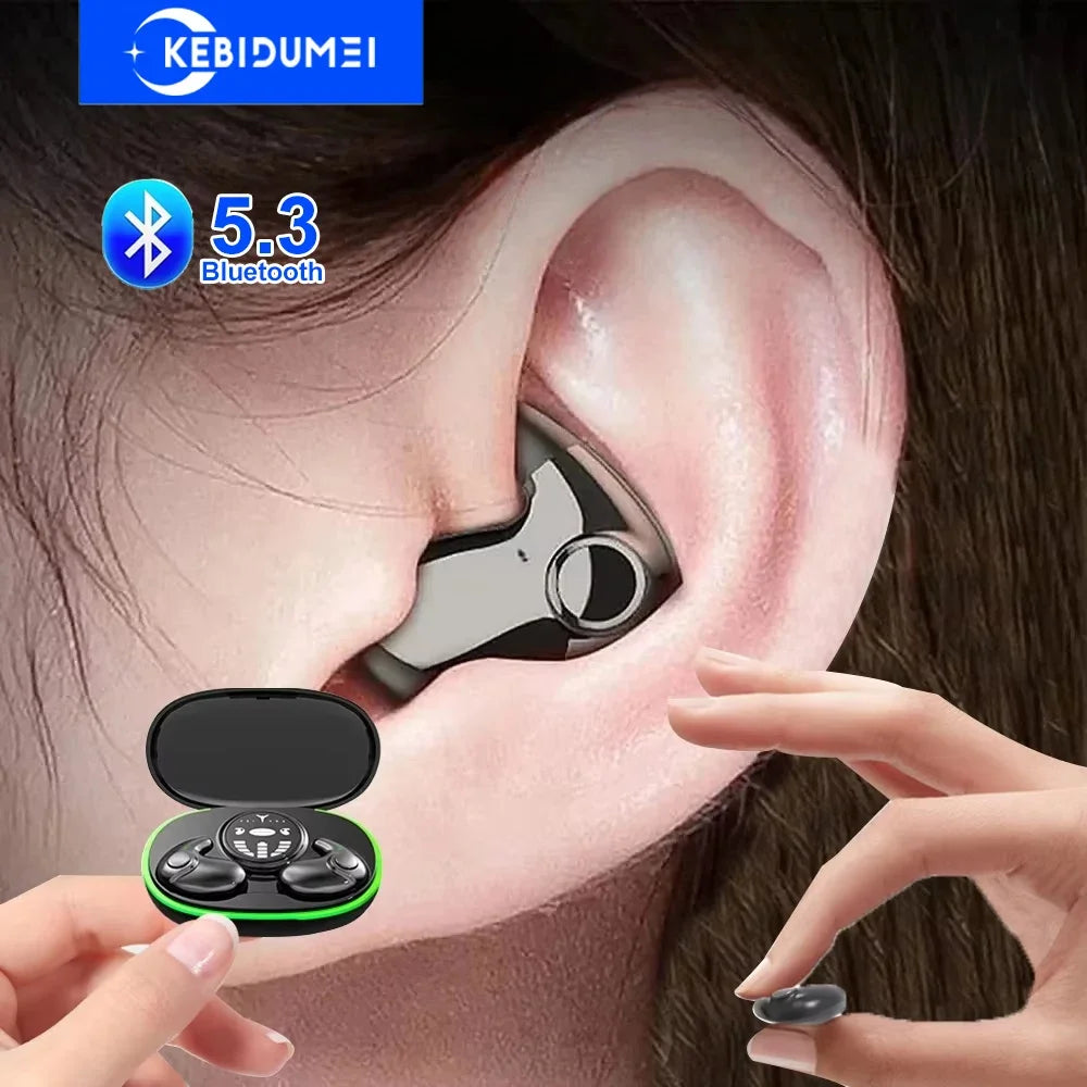 Invisible Sleep Earphones Bluetooth 5 3 Headphones IPX5 Waterproof