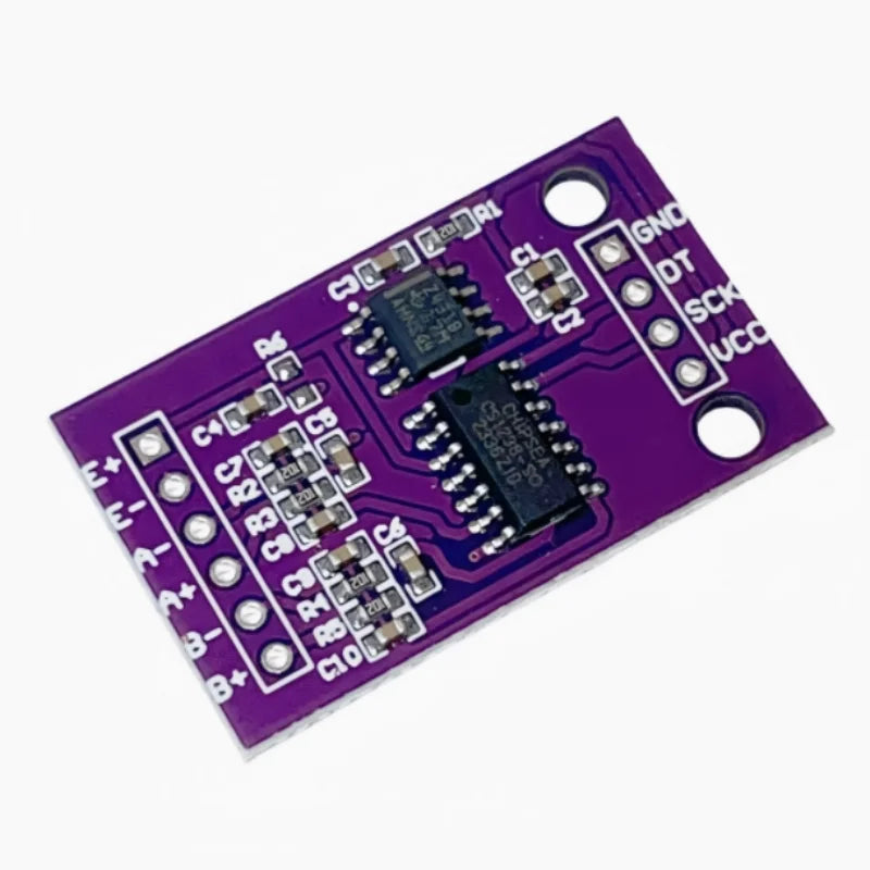 CS1238 24 bit ADC module onboard TL431 external reference chip dual channel weighing sensor 24 bit Zpaxo