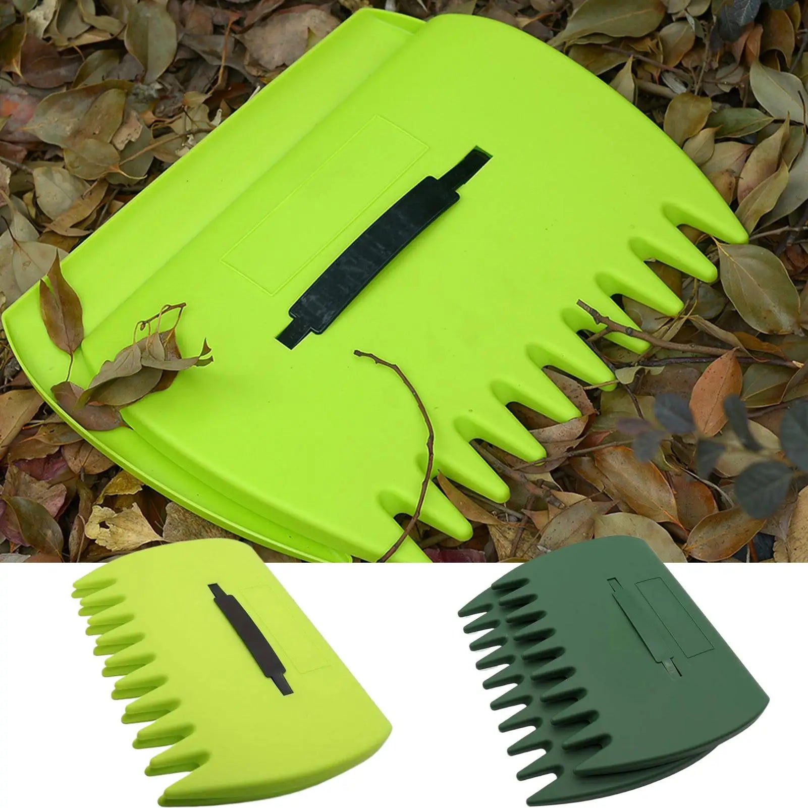 Leaf Grabber Claws Hand Rake Garden Tool Easy Debris Clean Up Lawn
