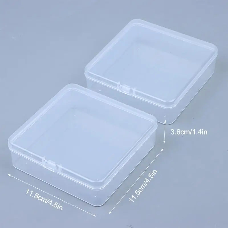 M2 Transparent Plastic Waterproof Moisture-proof Storage Case MD