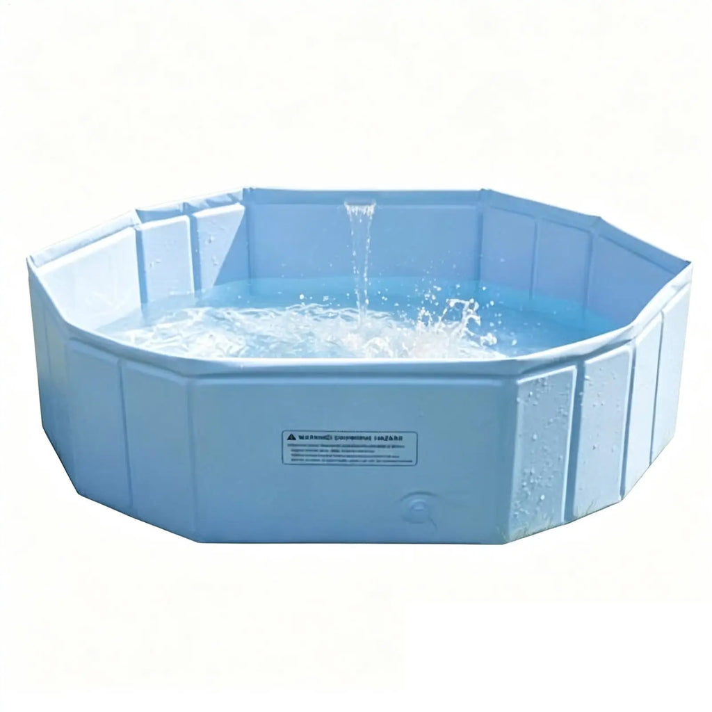 Pet Pool Foldable Kitten Swimming Wading Bathtub Portable Dog Small