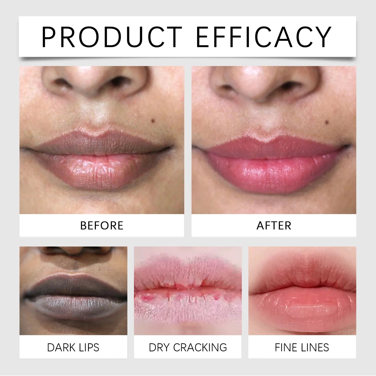 Lip Brightening Balm Moisturizing Care Long Lasting Hydration Smooth Lip Non Drying Non Irritating Safe for Dry Chapped Lip 10ml Zpaxo