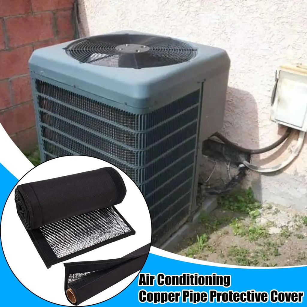 600D Oxford AC Pipe Insulation Sleeve UV Resistant Thermal Cover Air