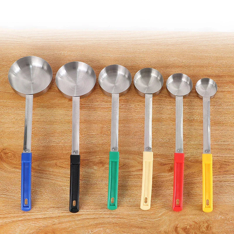 Anti-hot Pizza Spread Ladle Measuring Soup Spoon Kitchen Cooking Zpaxo