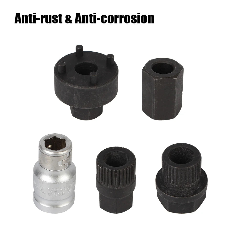 Alternator Freewheel Pulley Removal Engine Auto Tool Car Belt Wrench
