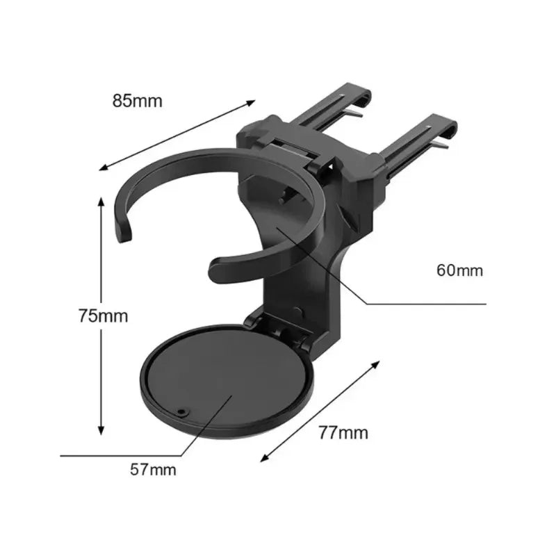 Foldable Car Air Vent Cup Holder – Multi-Use Drink Stand Car Cup Holder Zpaxo