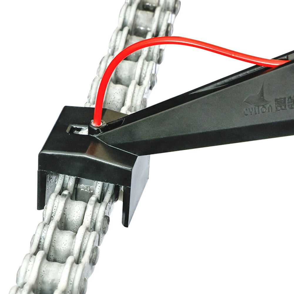 Motorcycle Chain Lube Applicator Mess-free Wax Cleaner Attachment
