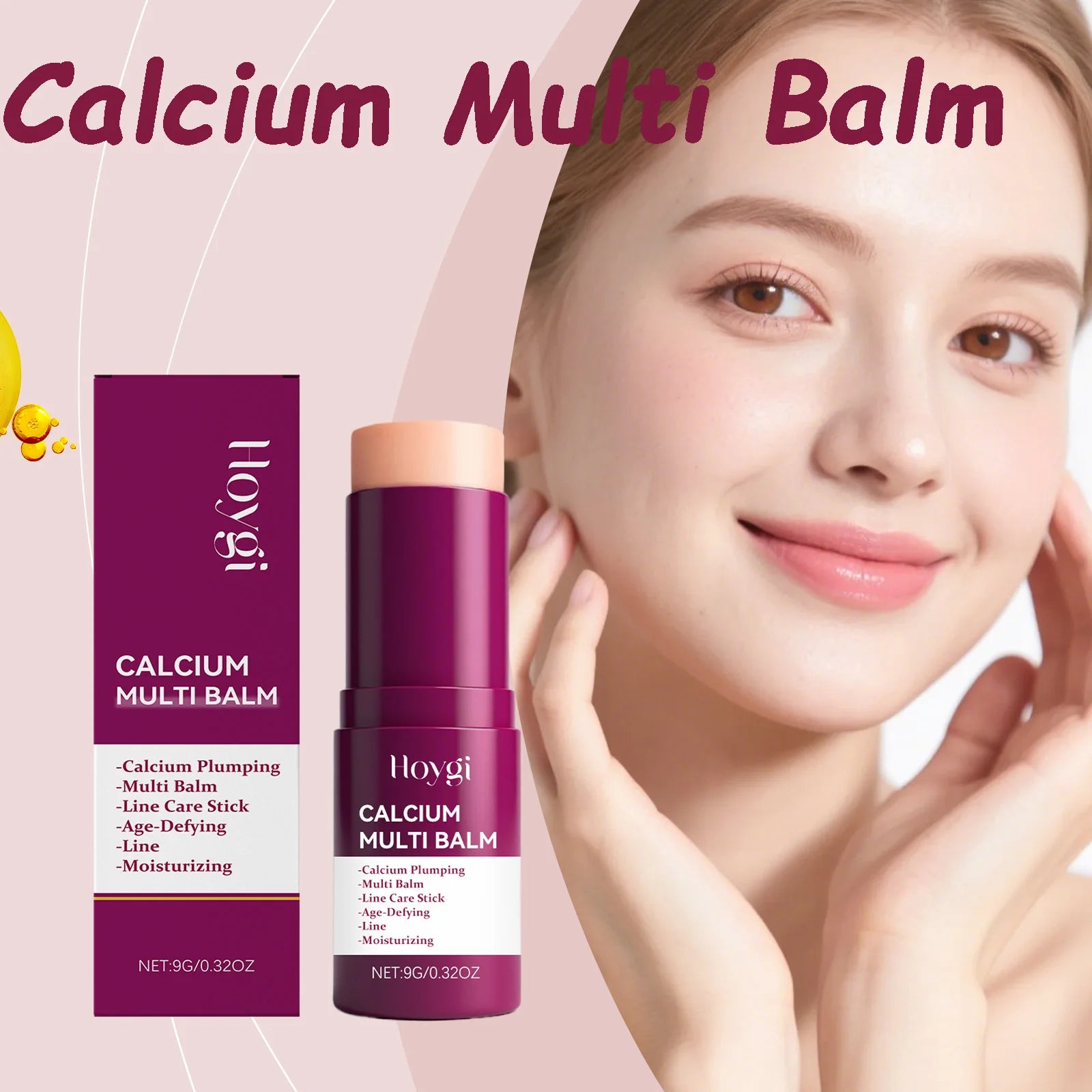 Hoygi Calcium Multi Balm – Firming Hydrating Face Moisturizer Face Moisturizer Balm Zpaxo