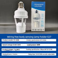 E27 Socket Converter PIR Motion Sensor LED Lamp Base Intelligent Zpaxo A2