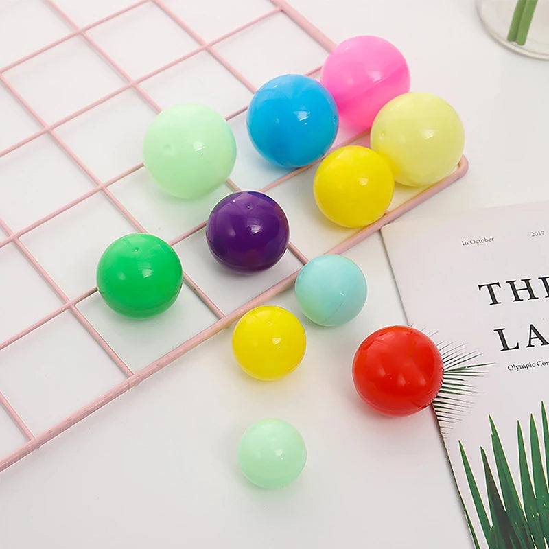 Mini Clear Transparency Plastic Capsule Toy Surprise Ball Tiny