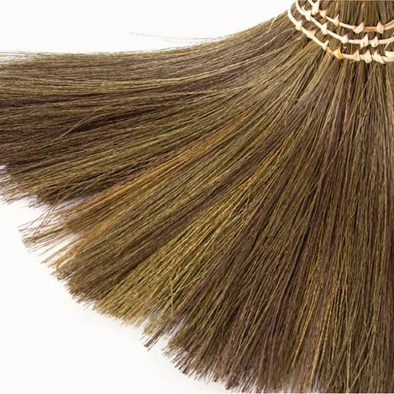 Japanese Short-Handle Broom – Natural Bamboo & Straw Brush Short Handle Broom Zpaxo