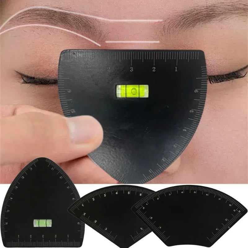 6 Shapes Drawing Eyebrow Desgin Ruler Microblading Mapping Tool 1