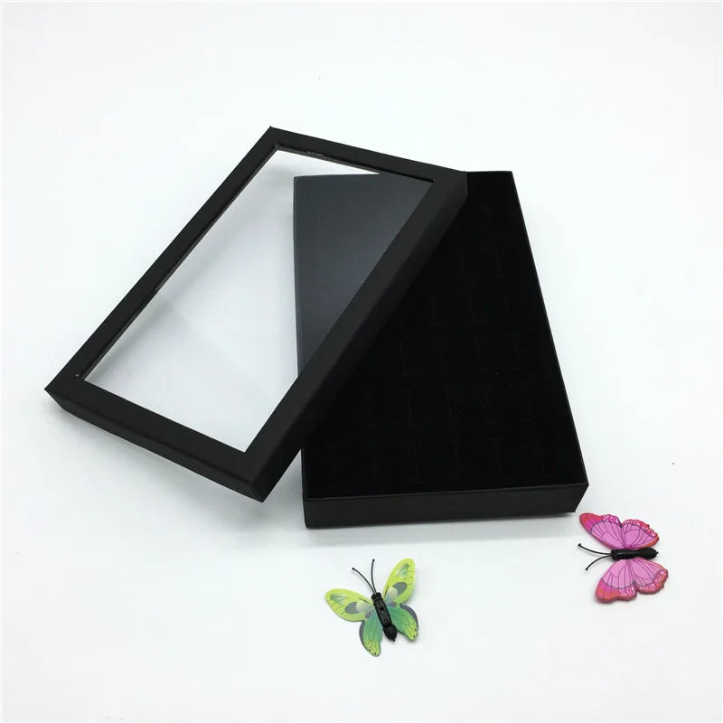 Earrings Jewelry Ring Display Holder Organizer Case Practical Show