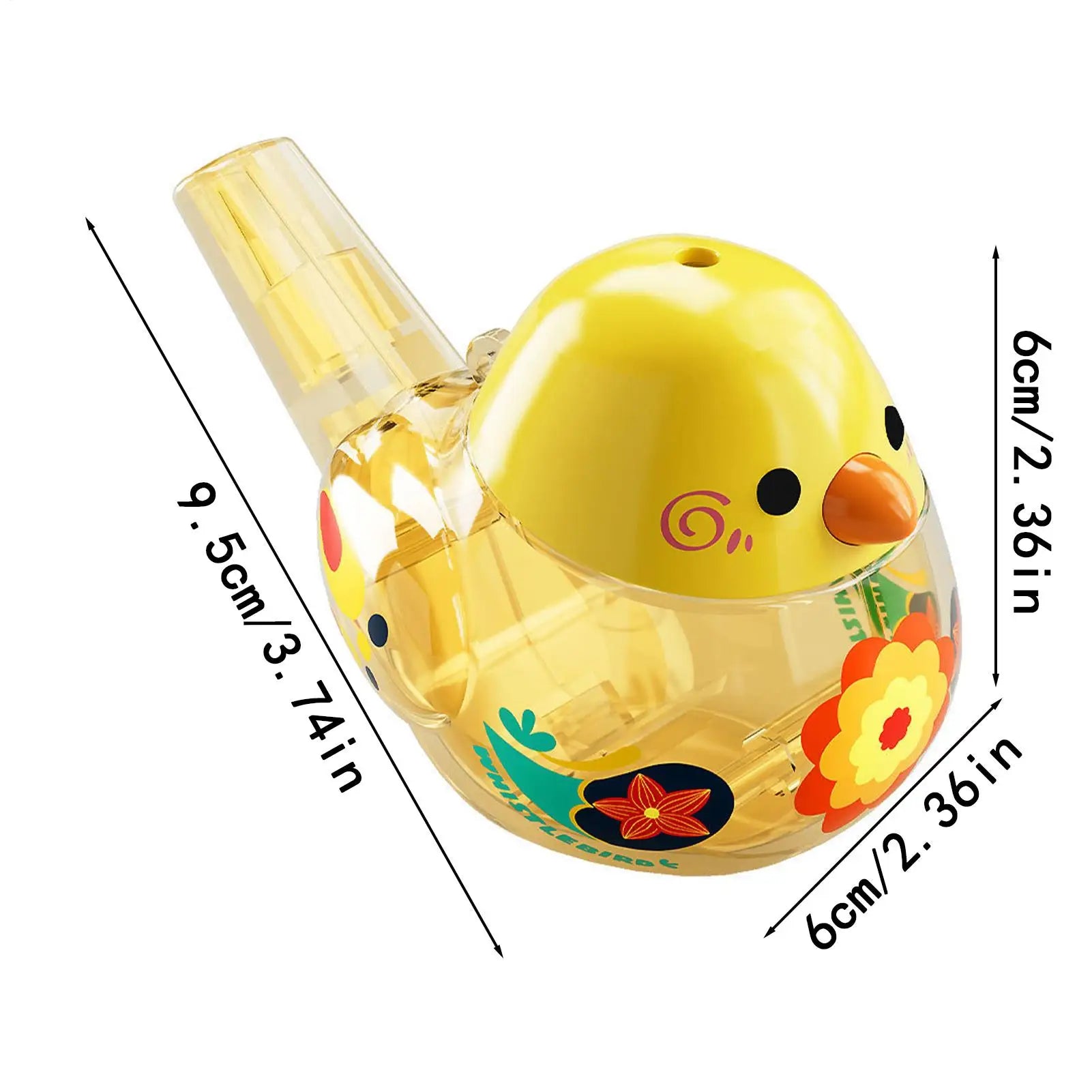 Water Whistle Bird Early Learning Musical Toy With Lanyard Water Bird Whistle Toys For Boys And Girls Birthday Parties School Zpaxo