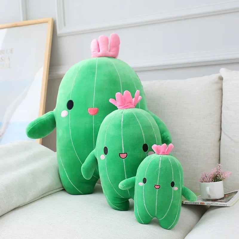 25 40 Kawaii Simulation Cactus Plush Toy Cute Stuffed Plants Plushies