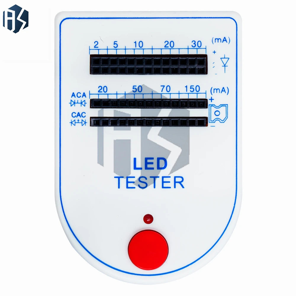 2-150mA Mini Handy LED Test Box Tester Light-emitting Diode Lamp Bulb Zpaxo