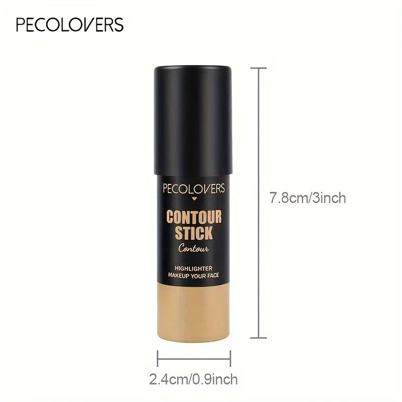 1PC 3-in-1 Highlighter Concealer Bronzer 3D Contour Boost Makeup Stick, for Natural 3D Face Makeup Zpaxo