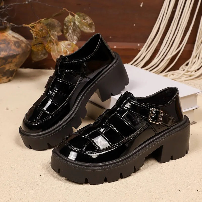 Spring Autumn Women's Solid Comfortable Hollow Out Breathable Single Zpaxo