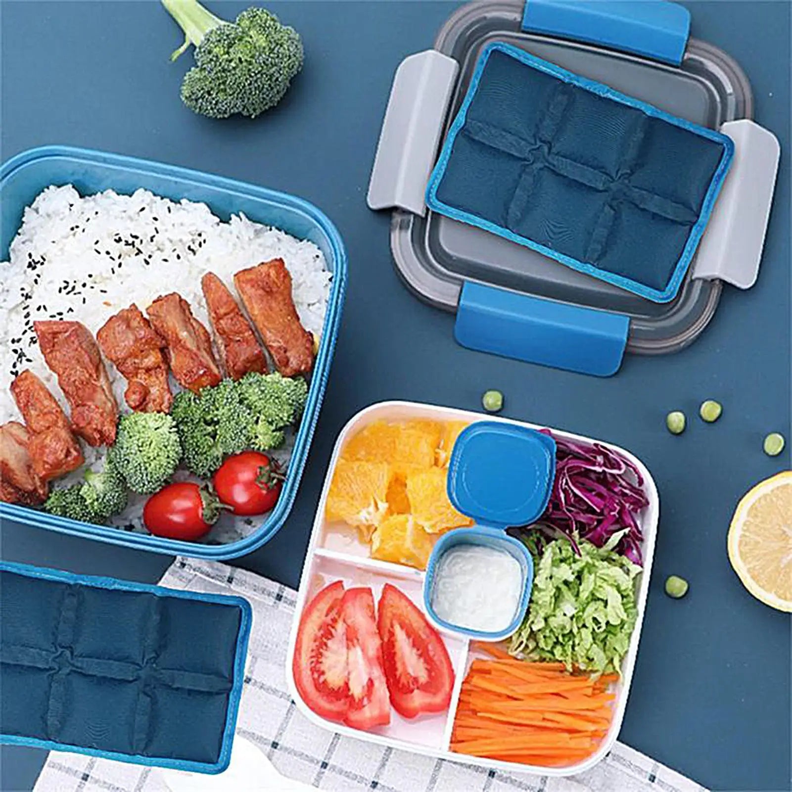 Ice Packs Lunch Box Long-lasting Cold Gel Bag Lightweight Picnic