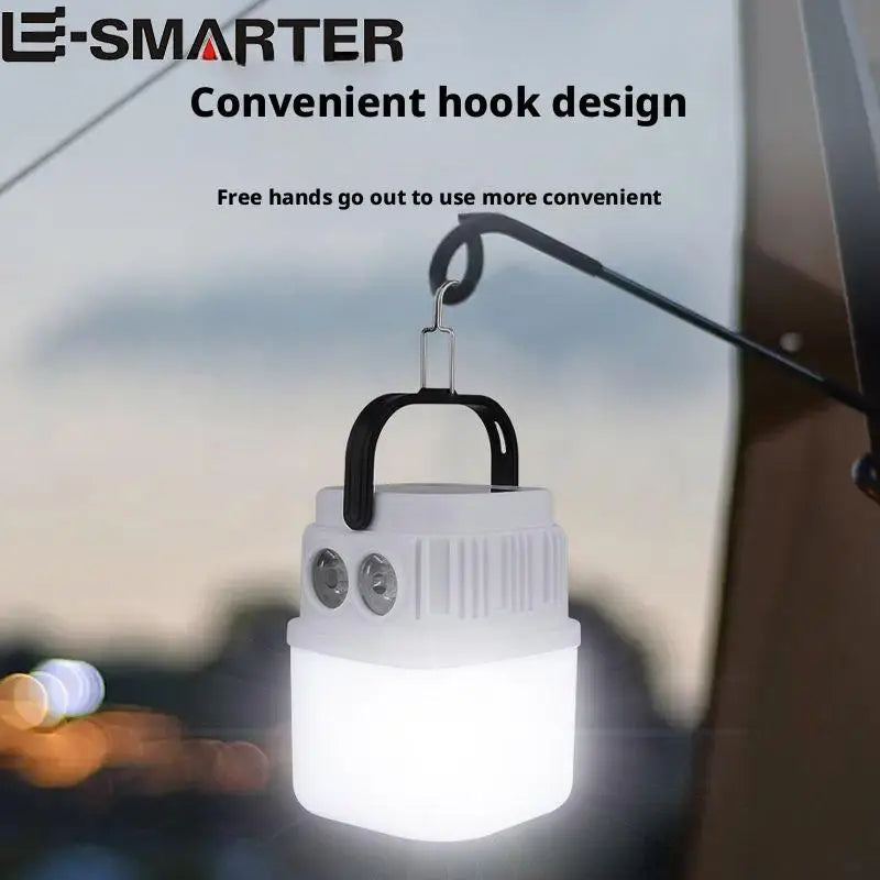 ESMARTER Solar & USB-C LED Camping Lantern – Portable Light