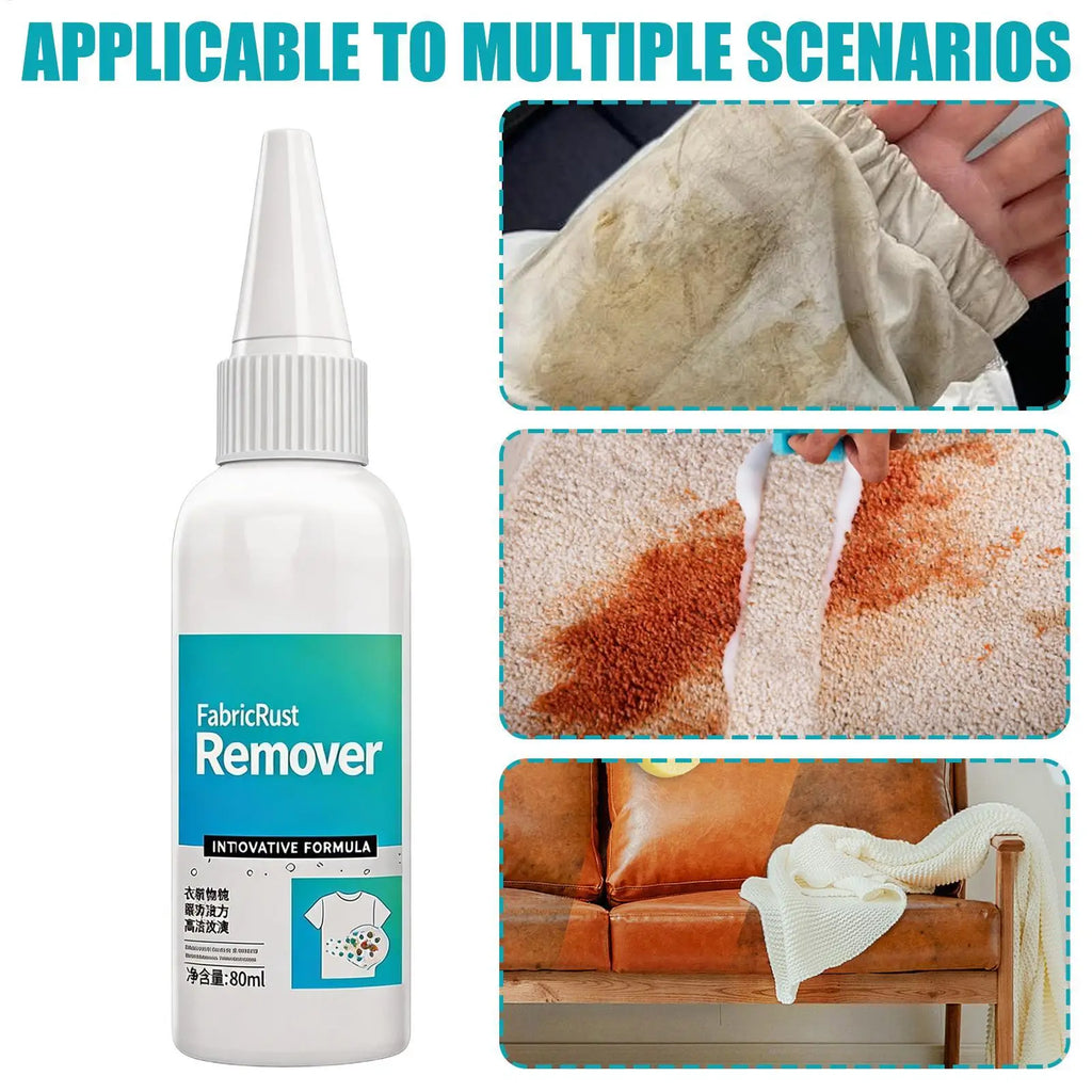 Fabric Rust Remover Multi Cleaner Fast Powerful Instant Eraser