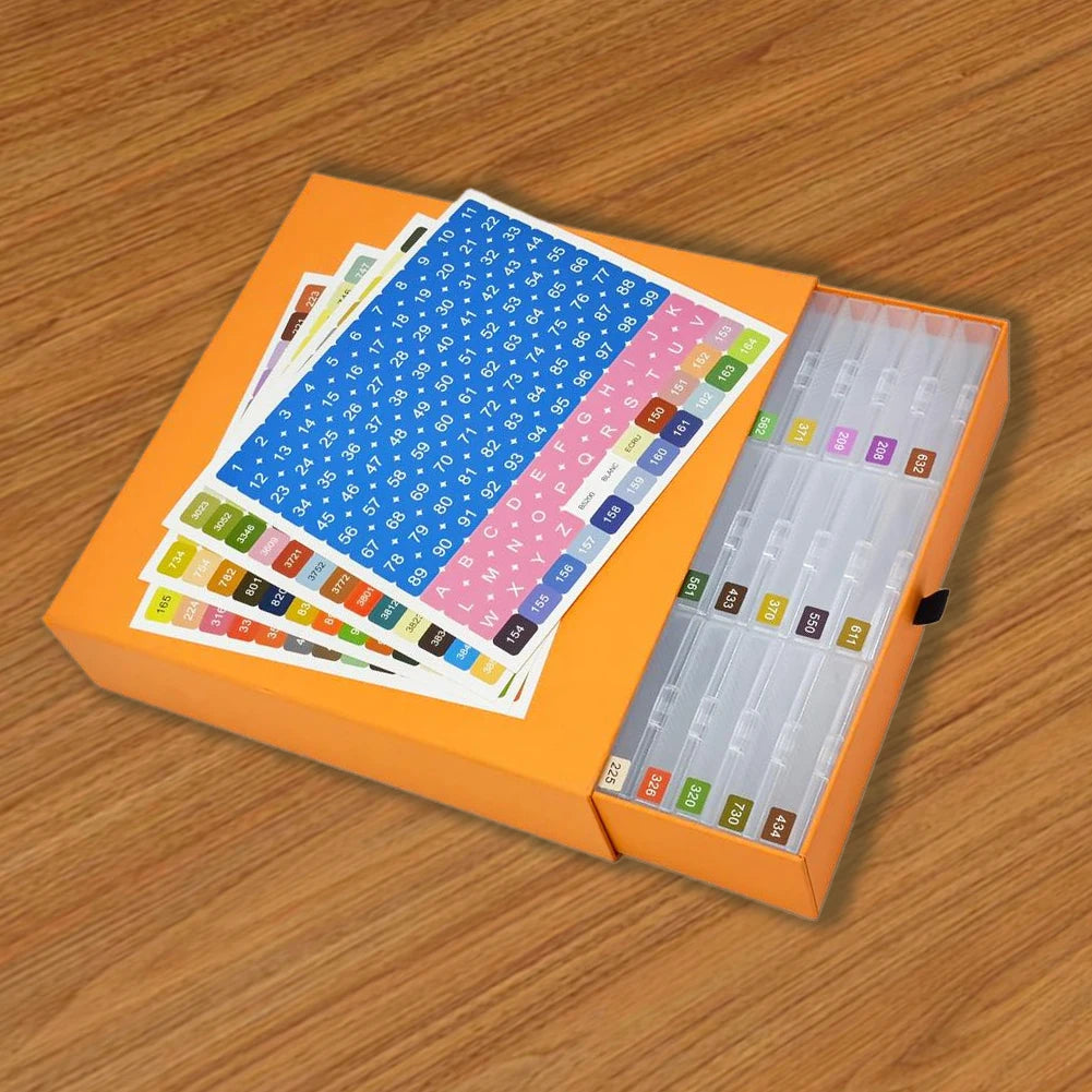 15/30/45Pcs/Set Diamond Painting Storage Box Trays with Lids Diamond Painting Trays for DIY Beaded Jewellery & Craft Storage Zpaxo